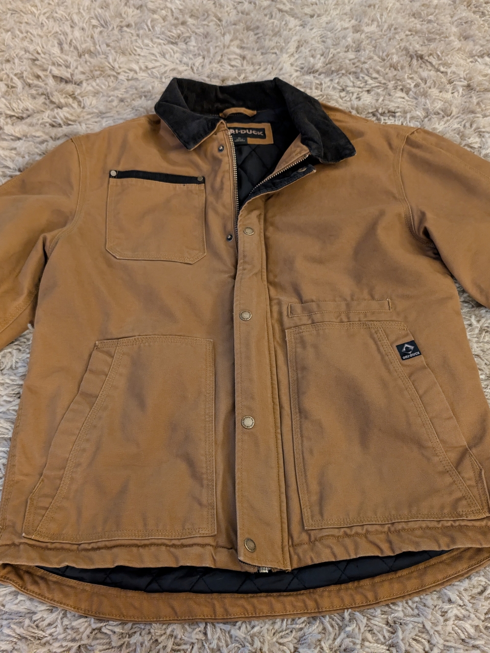 DRI DUCK Rambler Canvas Work Jacket Men’s M 5091 Tan